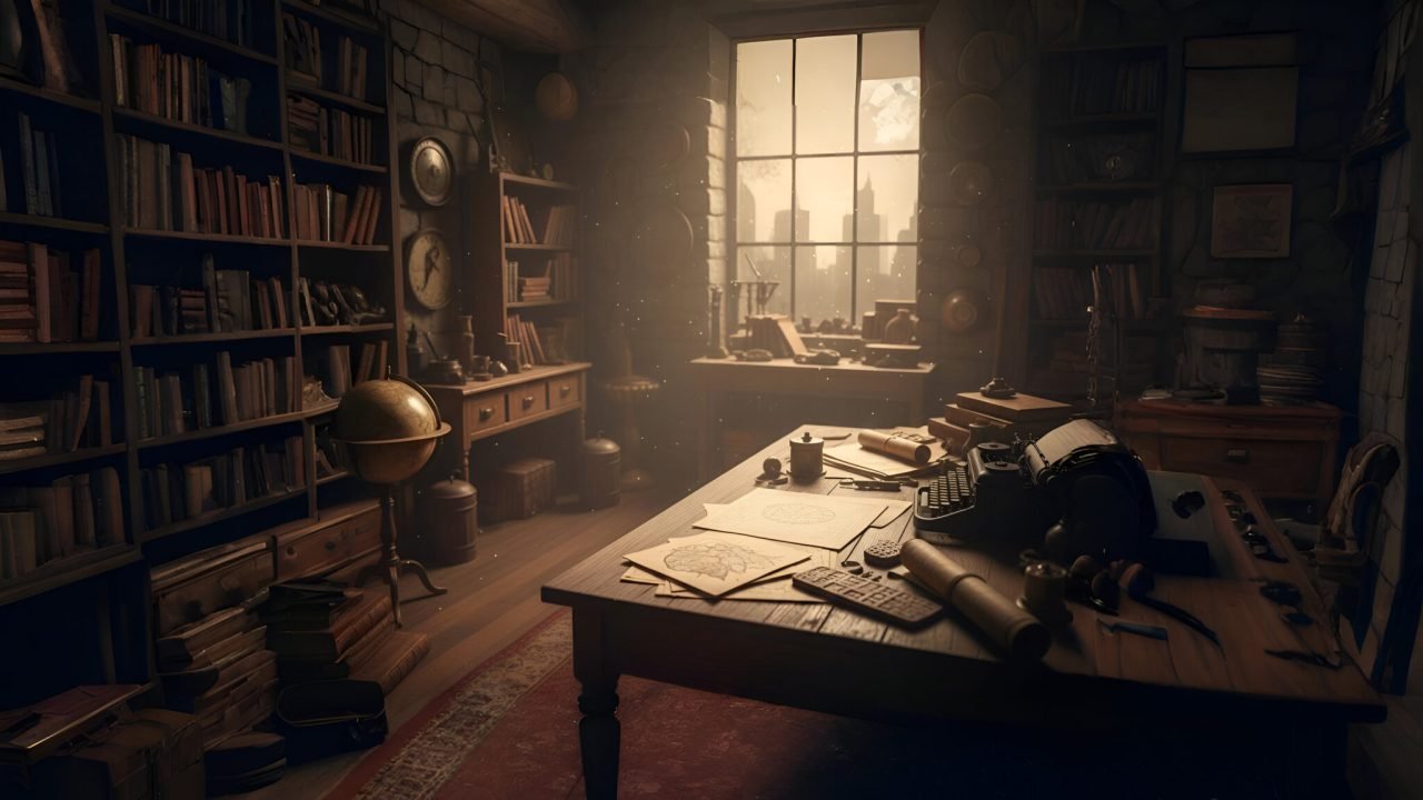 Illustrative investigation room, not a photograph of the agency office.